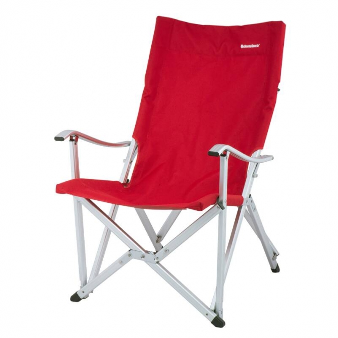 красный алюминиевый складной стул лагеря ow-72b большой размер тяжелый вес 