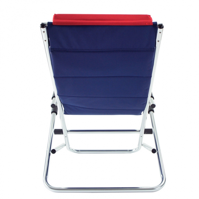 алюминиевое удобное складное кресло-качалка ow-62 с подушкой 